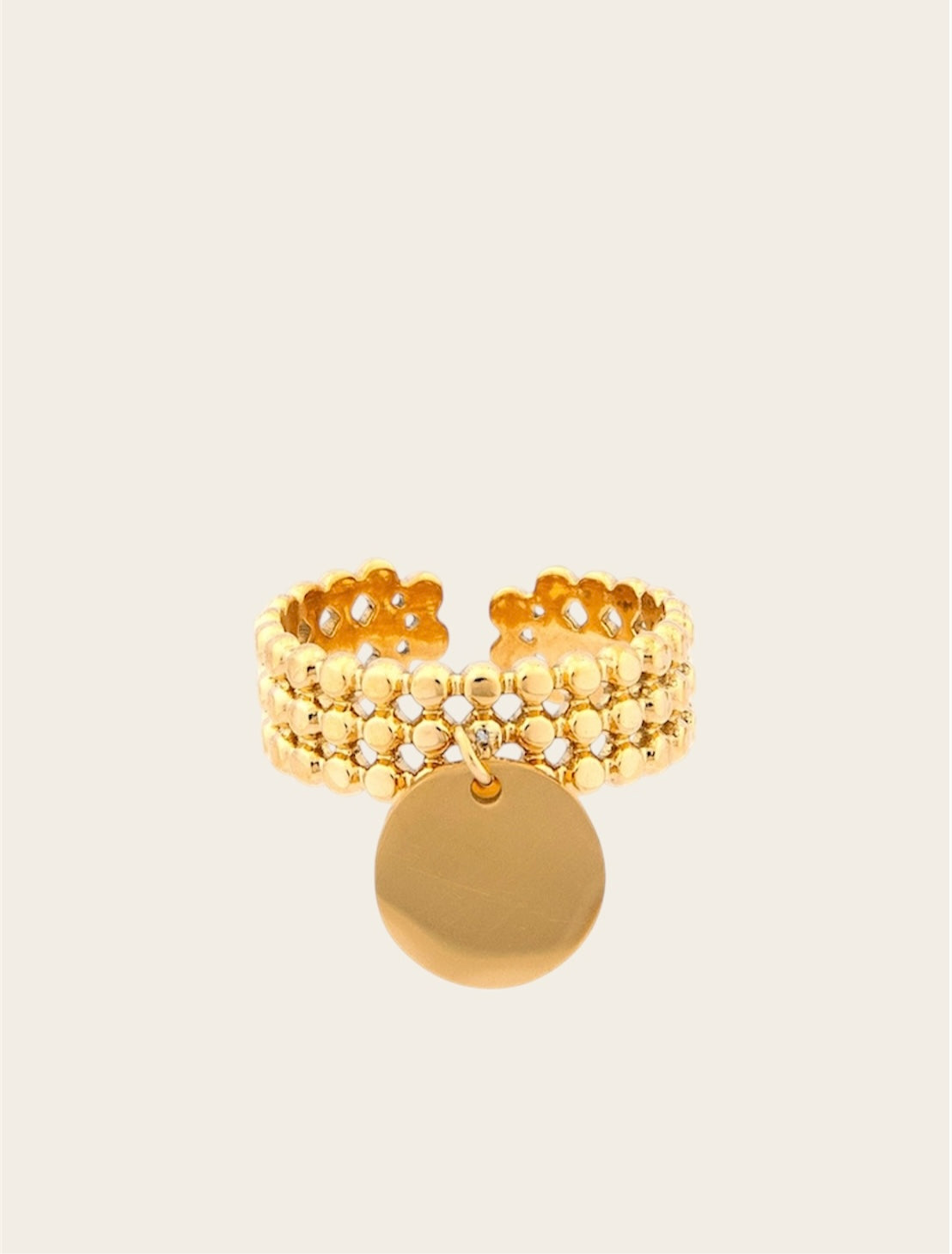 Bague breloque