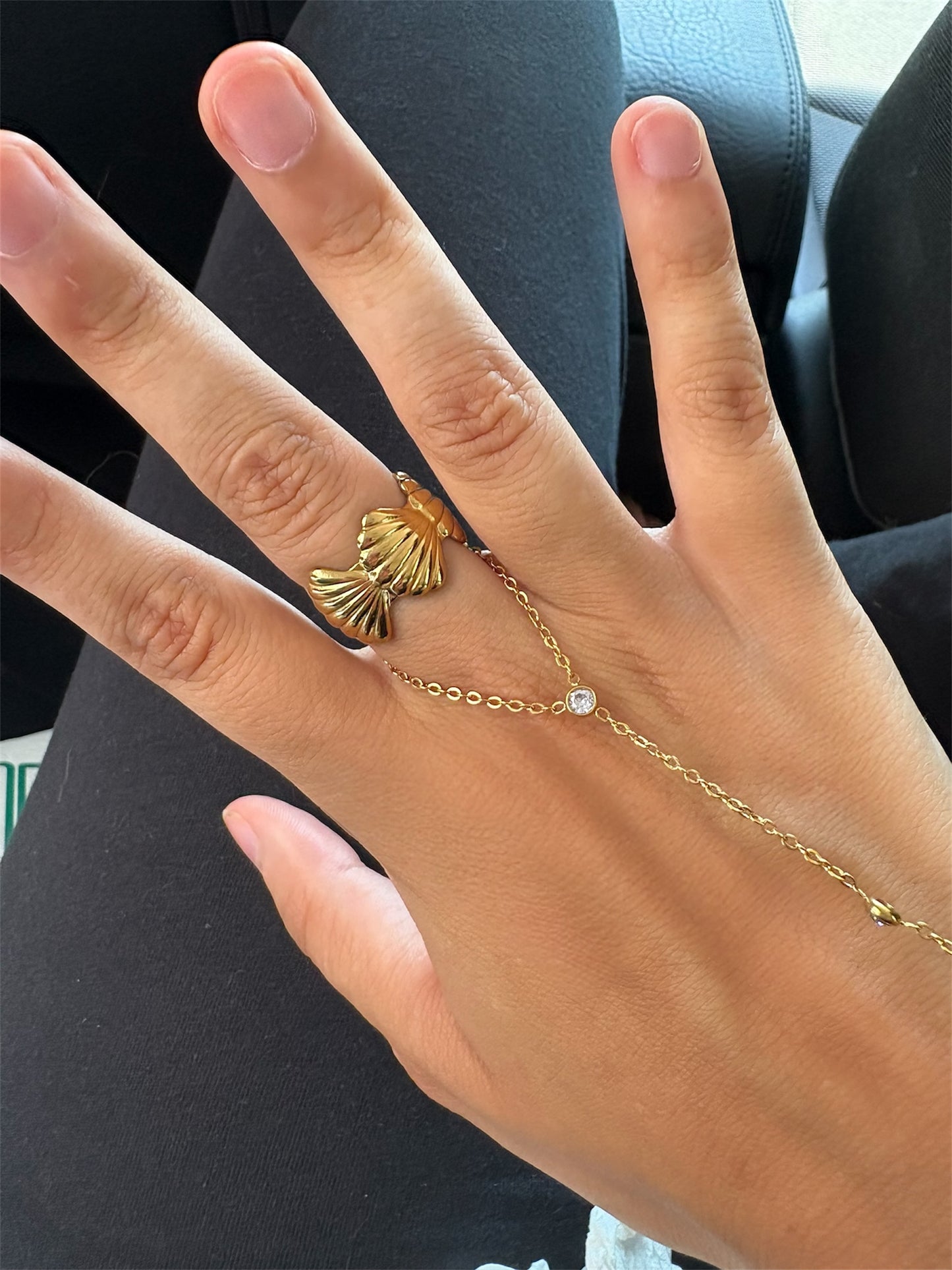 Bague coquillage