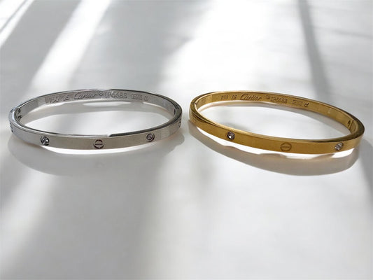 Bracelet love fin zirconium