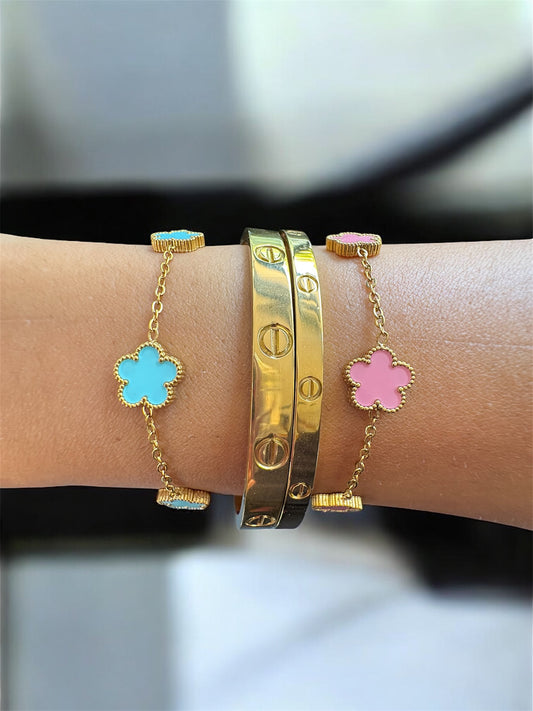 Bracelet fleur