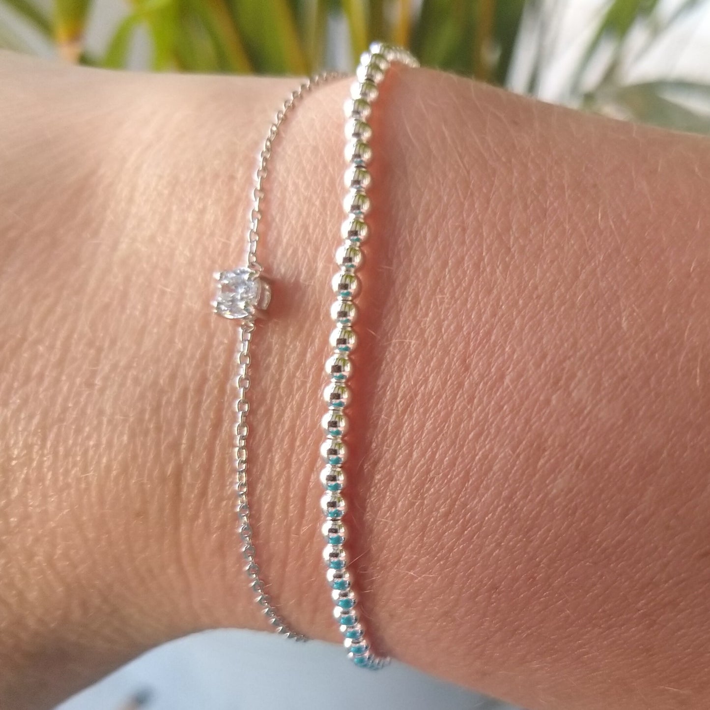 Bracelet élastique boules