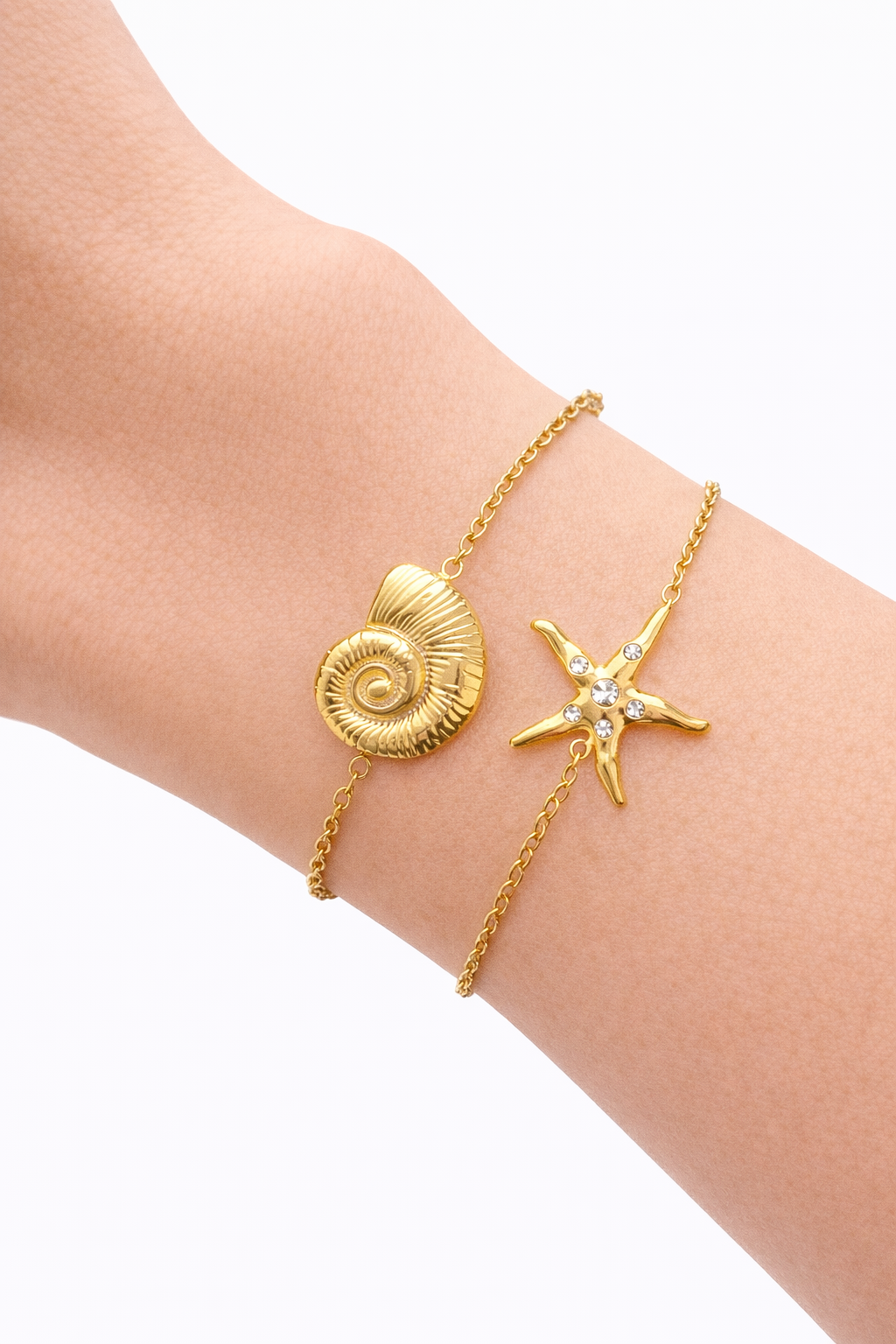 Lot bracelet étoile coquillage