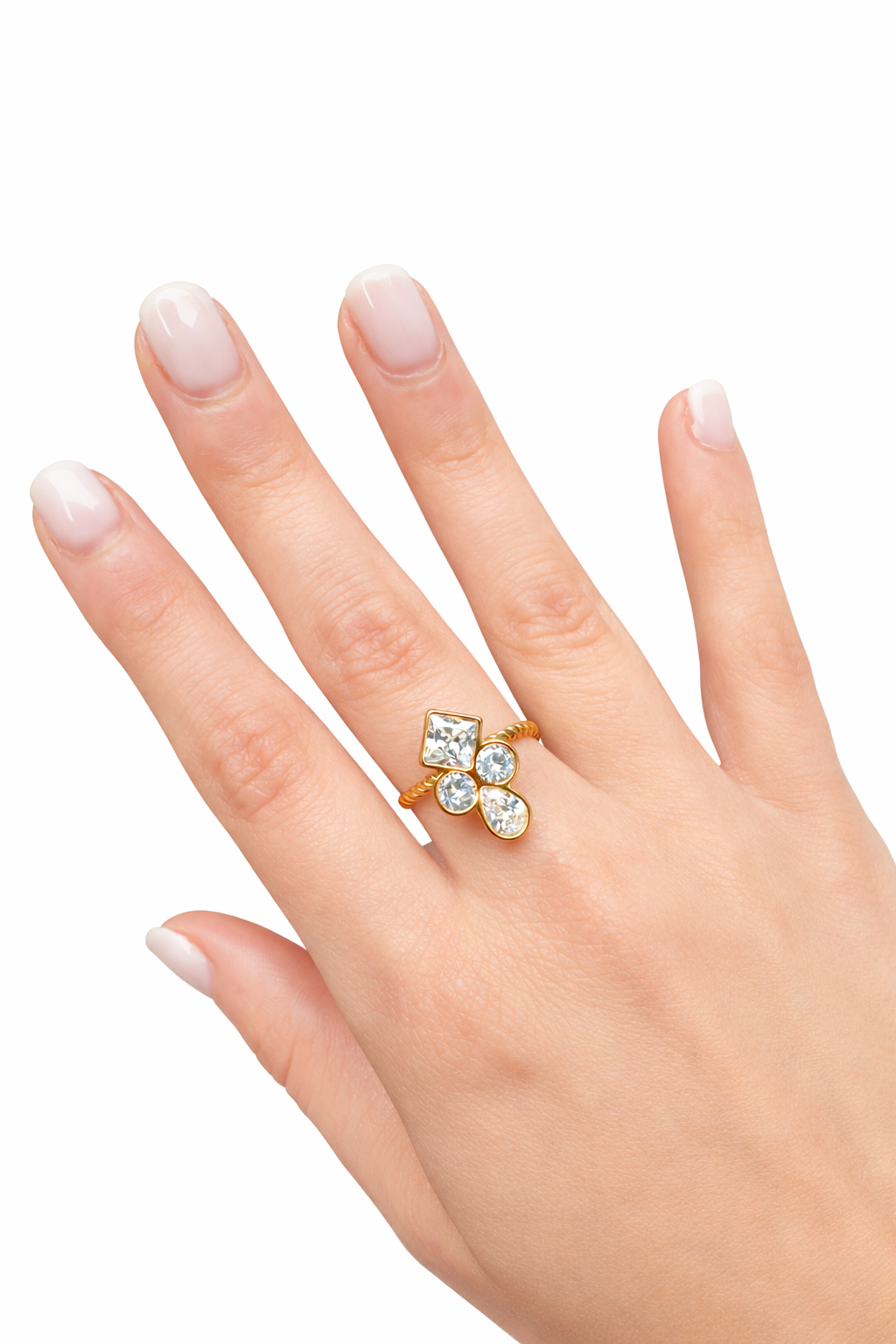 Bague losange