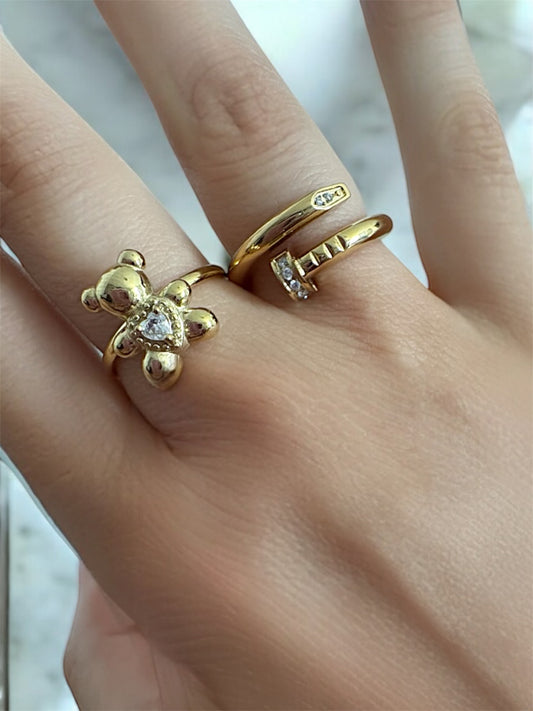 Bague ourson